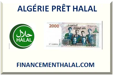 ALGÉRIE PRÊT HALAL SANS INTÉRÊT