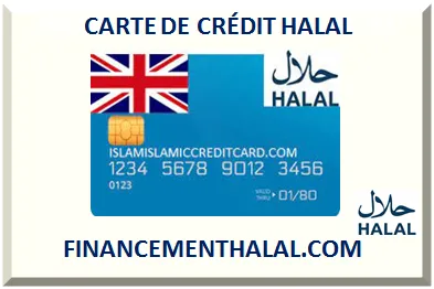 CARTE DE CRÉDIT ISLAMIQUE SANS INTÉRÊT